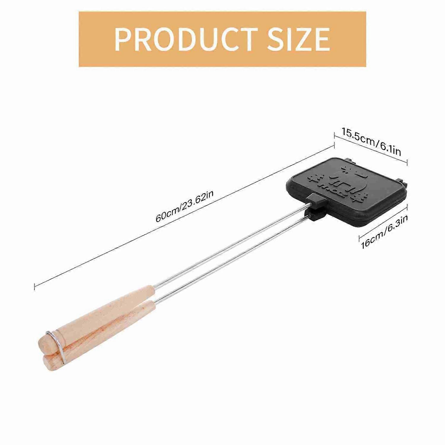 Panini Press Sandwich Machine Aluminum Alloy Double Sided Heating Nonstick Grilled Sandwich Breakfas