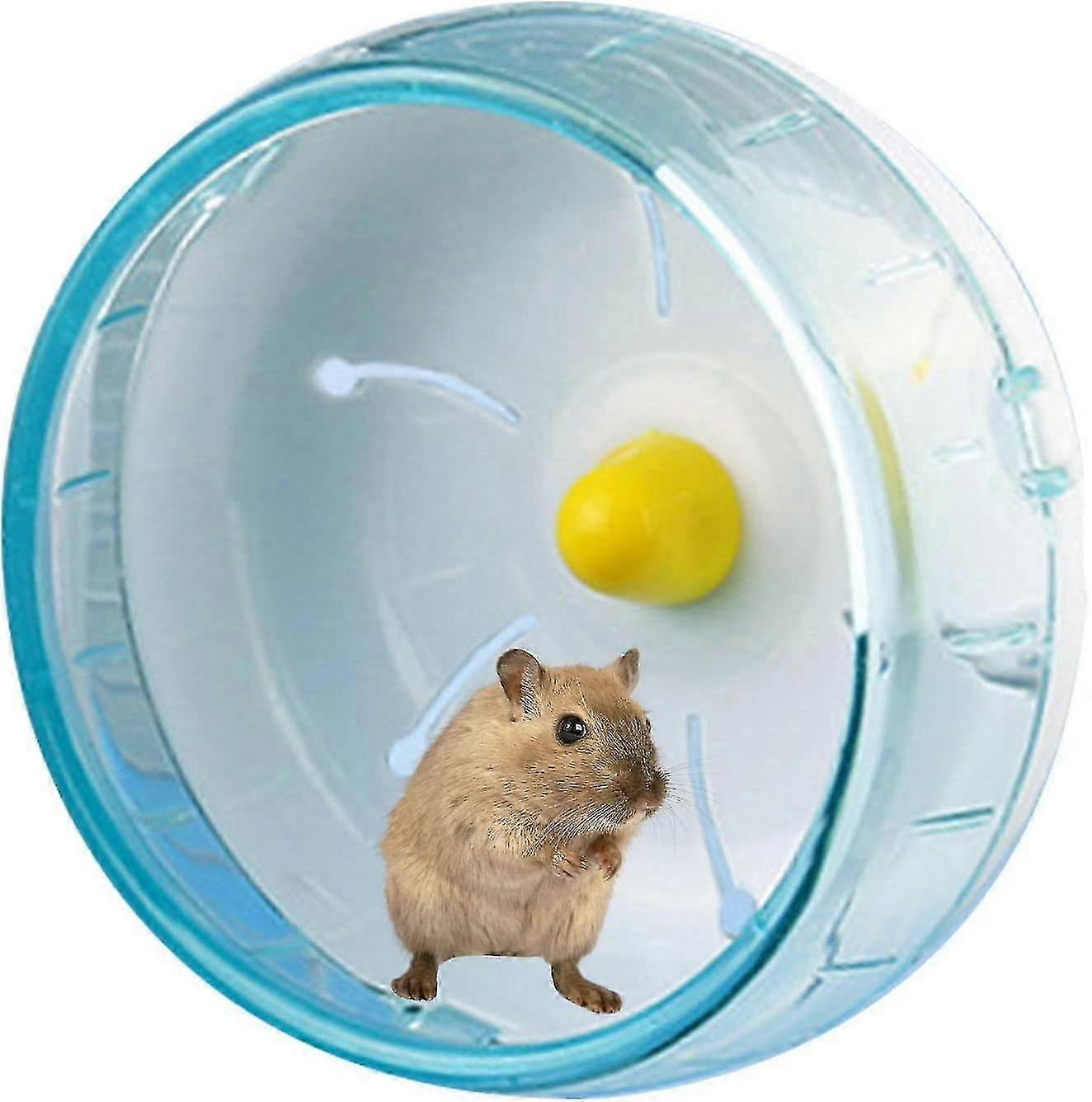 Silent Hamster Wheel for Dwarf Hamsters, Quiet Spinning Exercise Wheel ... - Best Hamster Wheel Size For Dwarf Hamsters