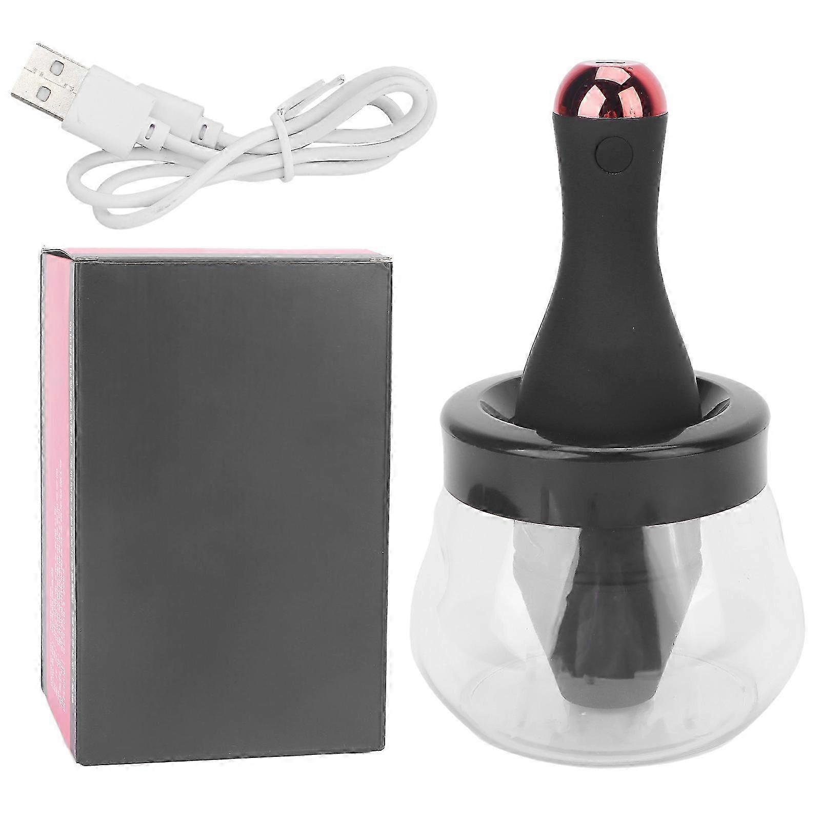 Electric Makeup Brush Cleaner Quick Dry Rechargeable Automatic Brush Cleaner Spinner