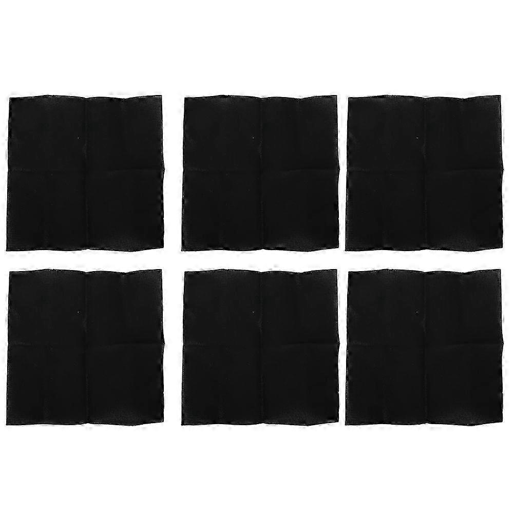 Korssting stof bomuld hånd strikning mesh klud 14 CT til DIY broderi tæppe tæppe gør sort020 model 6 ark
