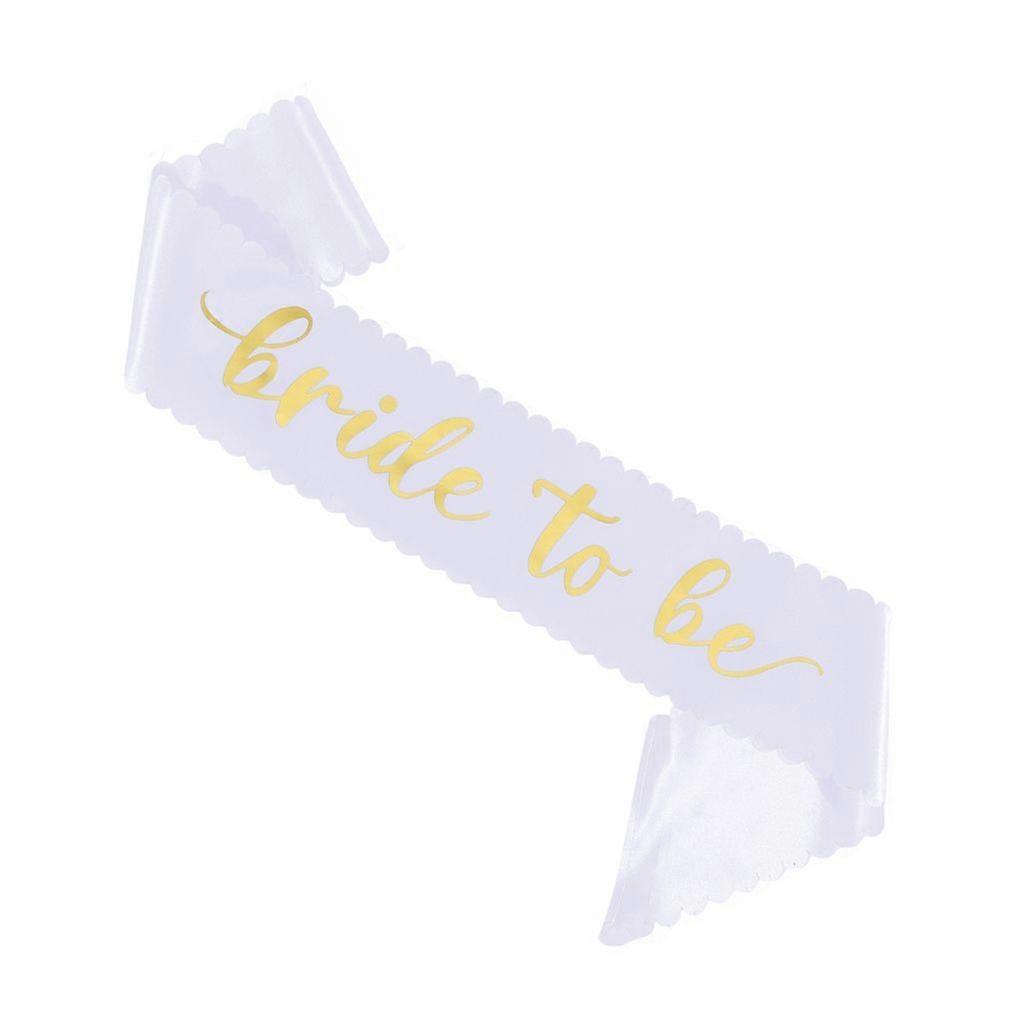 Bruiloft Sash voor bruiloft vrijgezellenfeest bruid sjerp elegante luxe Print