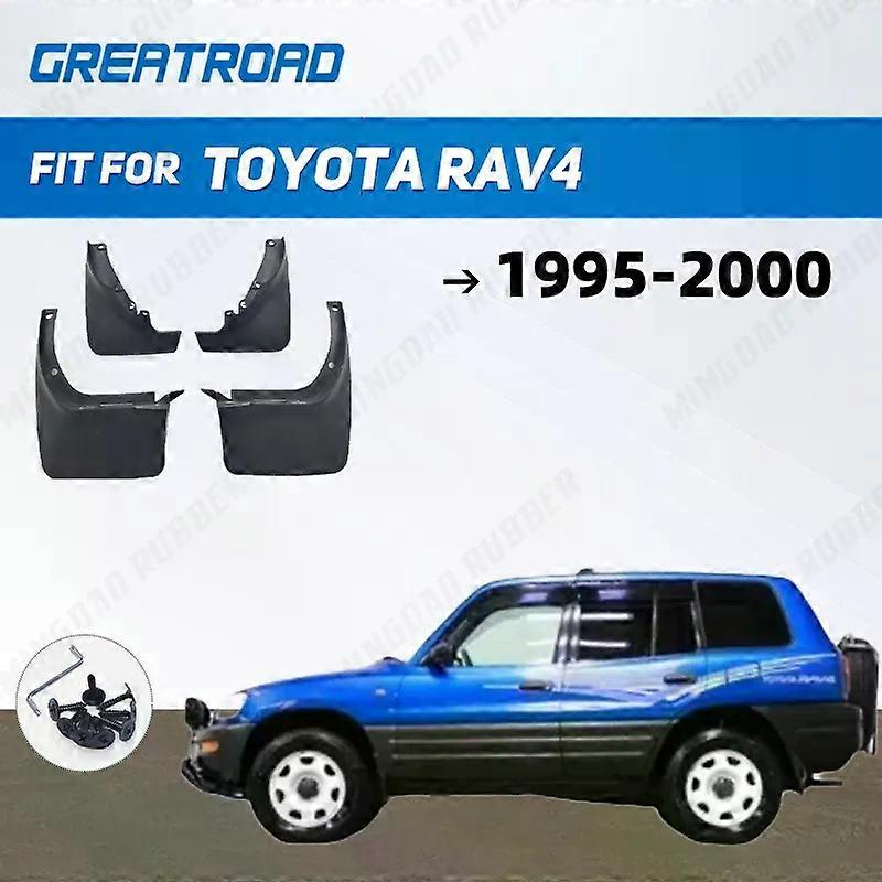 For Toyota RAV4 1995-2000 1996 1997 1998 1999  Fender Mudflaps Splash Guards  Mudguards Mud Flaps car Access