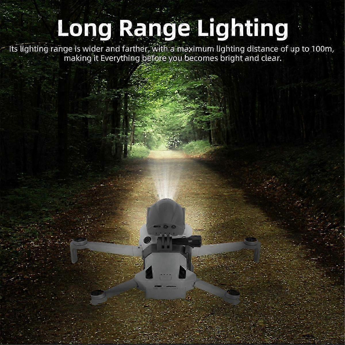 Compatible Mini 4 Pro/Air 3 Searchlight Burst Light Drone Multifunction Universal Upgrade Model Nigh