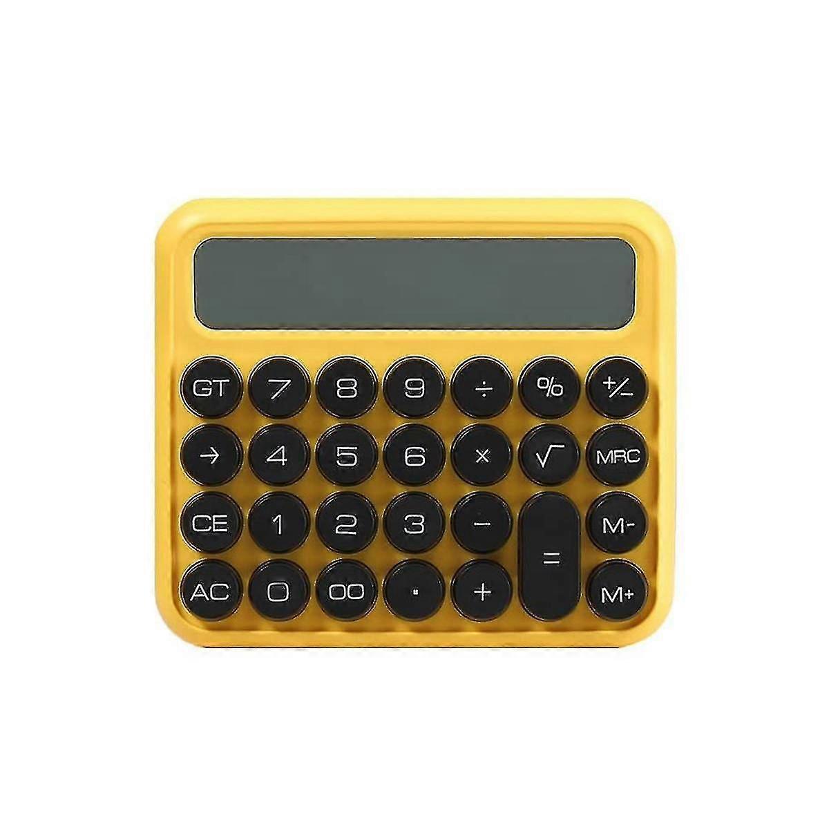 12 Digits Mechanical Switch Calculator Lcd Display Desktop Calculator Button Financial Calculator Y