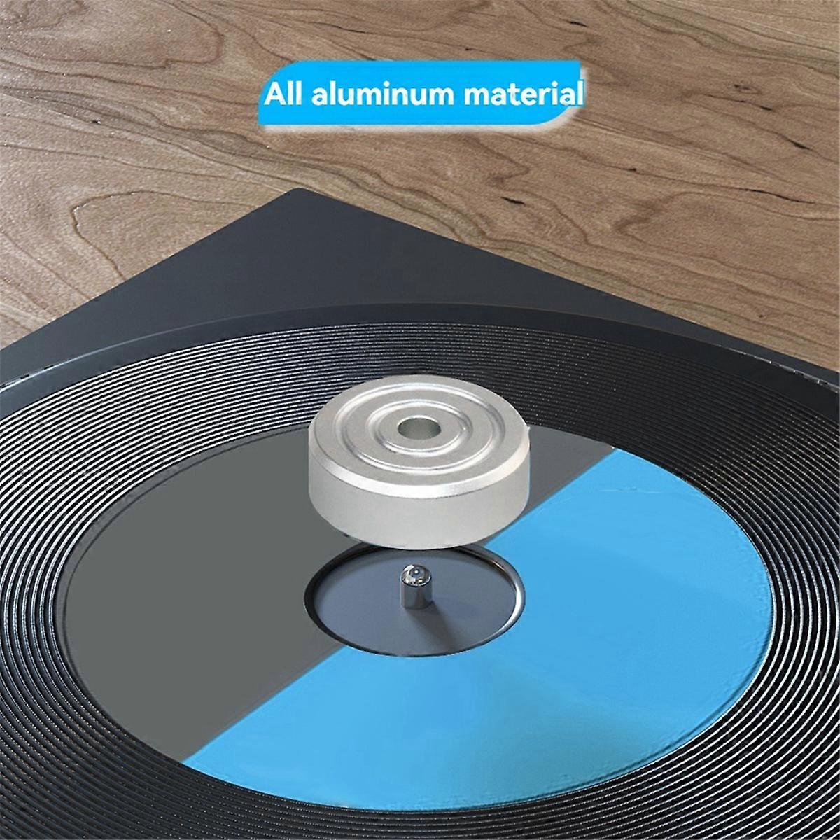 Disc Balanced Clamp for Turntable LP Record Player Accessories Black