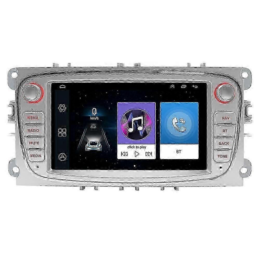 GPS navigation real-time display reversing image large-screen car player