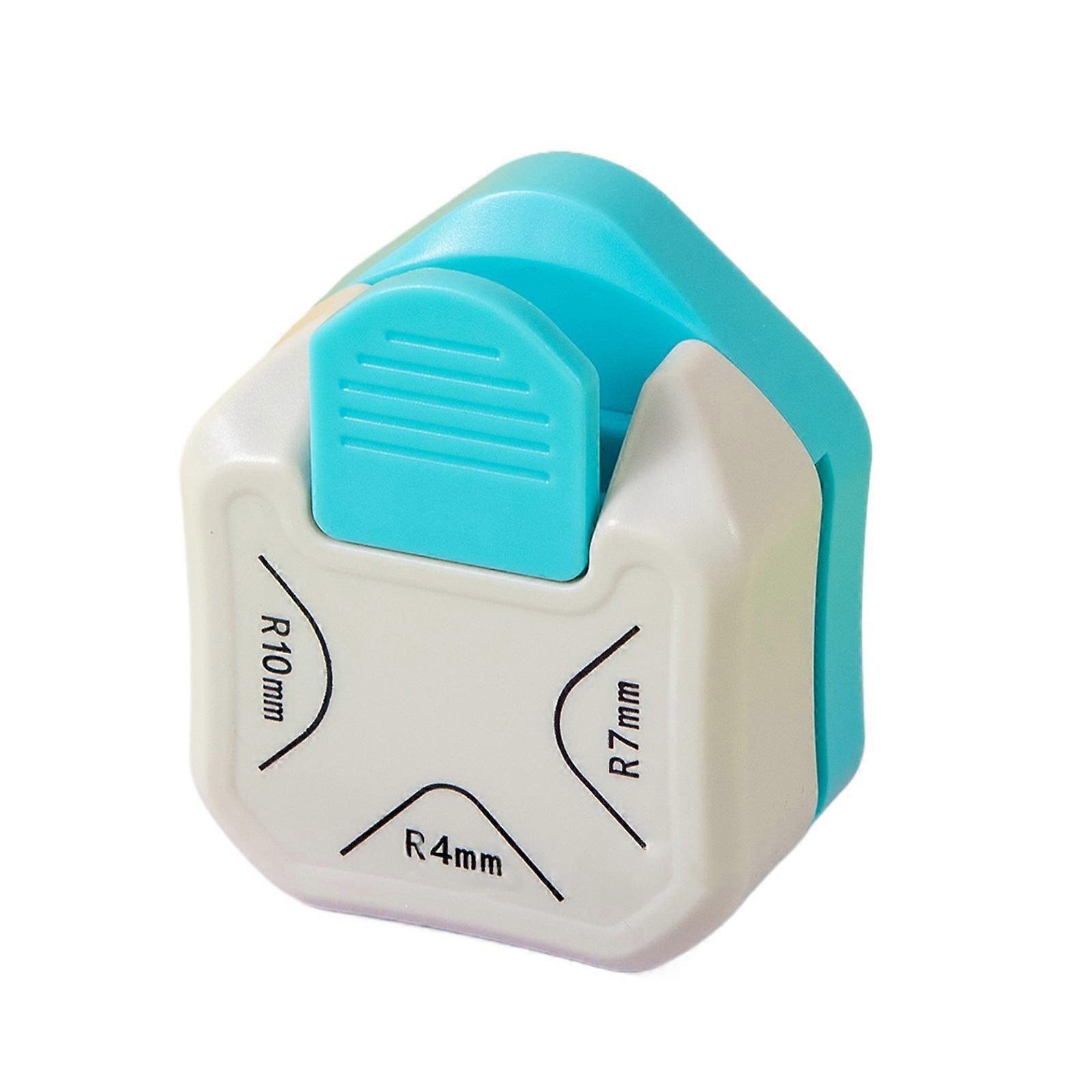 Durability ABS and Metal Corner Cutter Corner Rounder Punch 3 in 1 Beveling, Cutting, and Rounding Tool Light &Portable