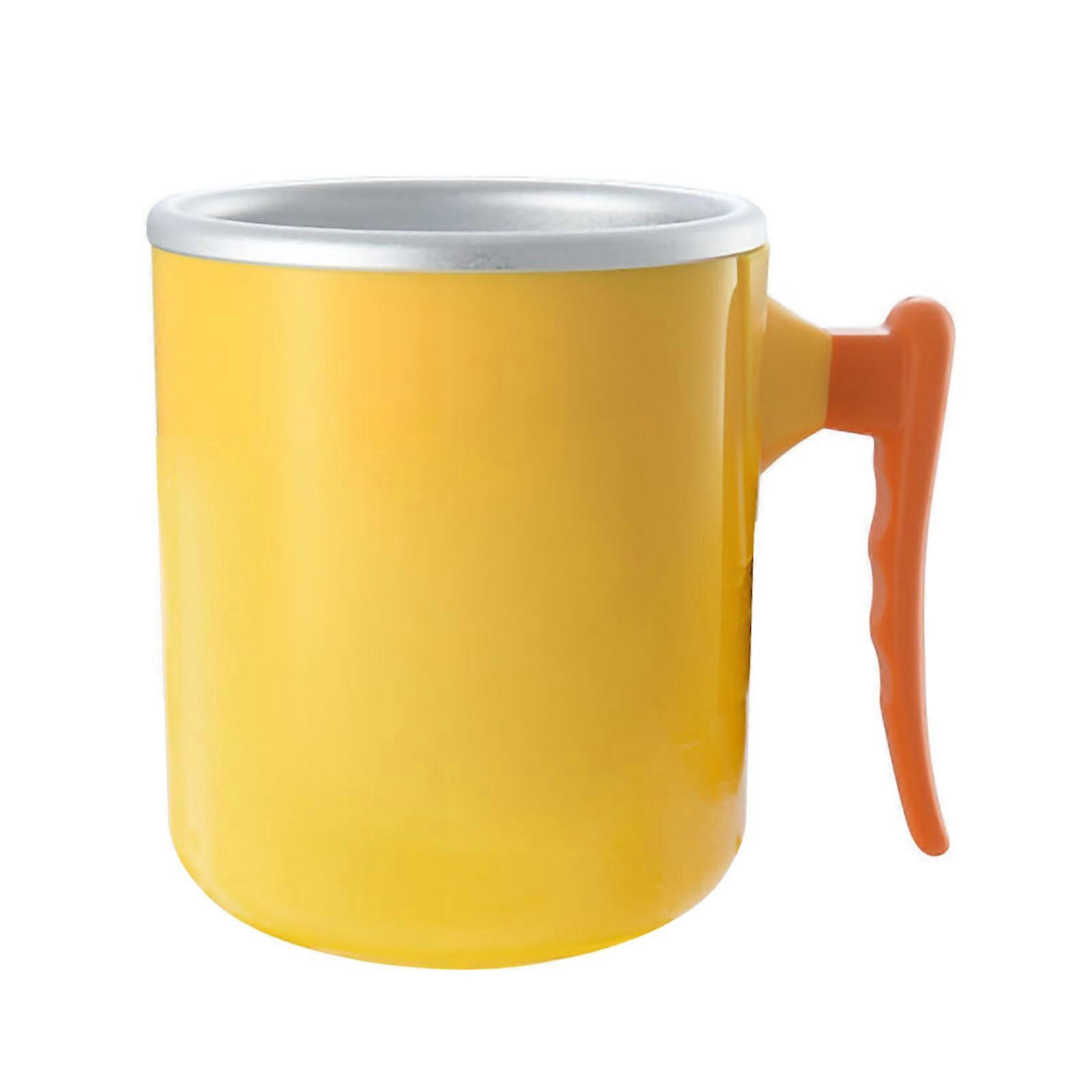 Cartoon Cup Portable Yellow Duck Pattern Anti Slip Handle Desktop Mini Drink Cup for Office