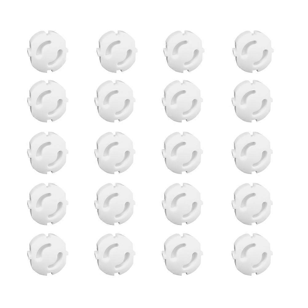 20Pcs Power Socket Outlet Protective Covers Safety Socket Cover Protector Protectors