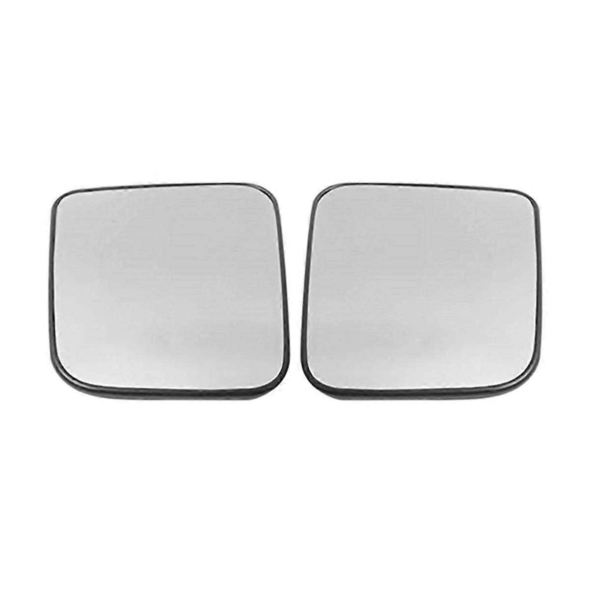 Bil Uppvärmt Glas Backspeglar Sidovinge Backspegellins för Pickup Patrol Y61 Navarra D22 1997-2015