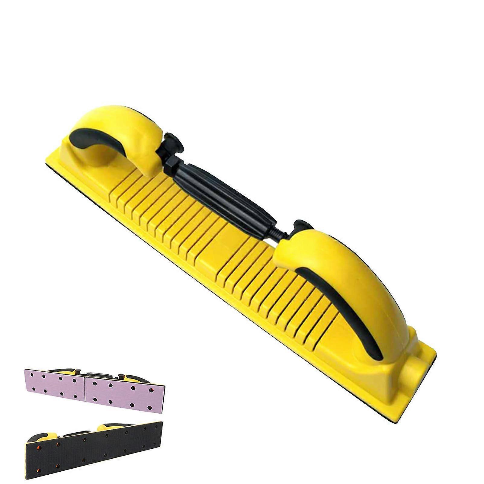 Adjustable Radius Flex Multifunction Manual Hand Sanding File Block for Wood Adjustable Back Groove Hand Grinding Board
