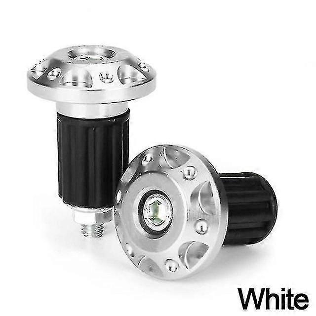 2pieces Cnc Motorcycle Accessories Parts 16-18mm Handlebar End Cap Plug Motorcycle Handlebar Handle Bar Grips Ends