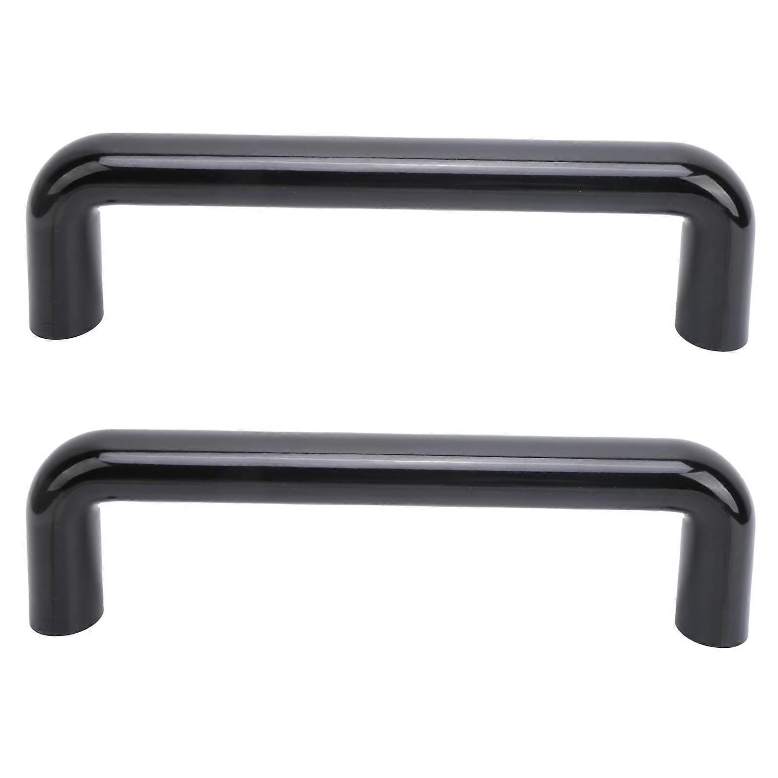 Insulation Pulls Handle UType AntiStatic Synthesis for Distribution Box Industrial Machine M8(240mm/9.4in Mounting Hole Centre Spacing )