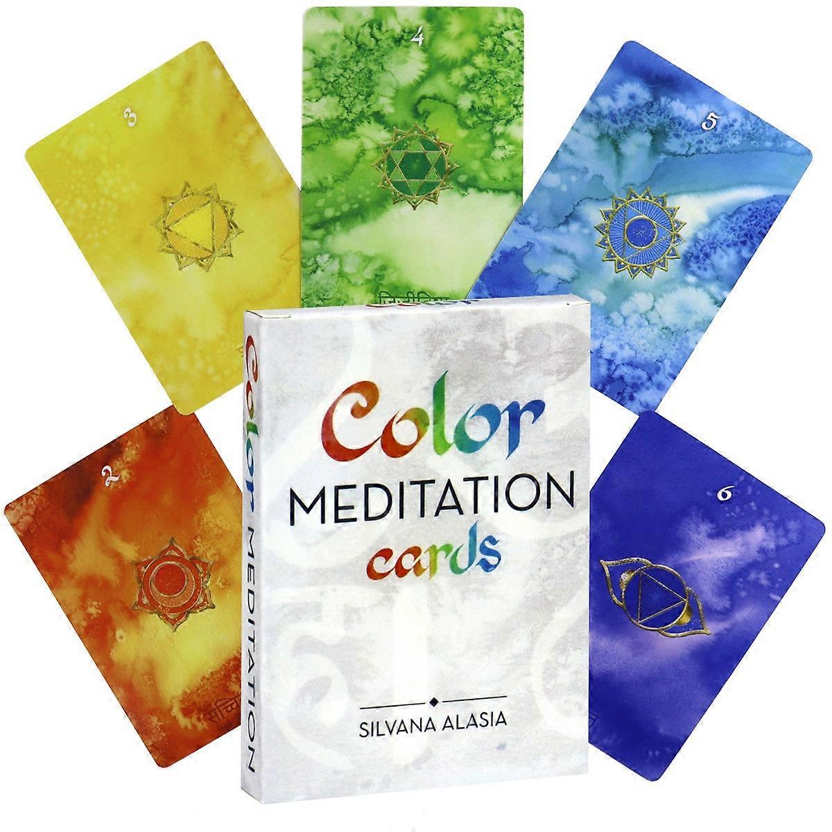 Oracle Cards Deck: Colorful Inner Guidance - Meditation & Wisdom