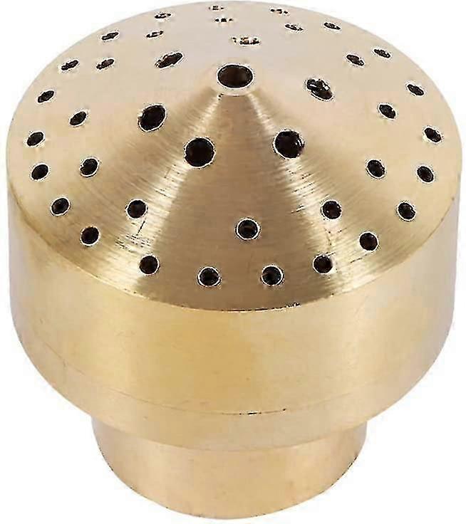 Buse de fontaine à feu d'artifice en laiton pour étang de jardin (1 pouce), 1 pièce