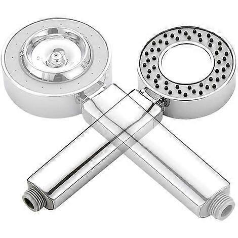 Double-sided pressurized hand shower with three functions BS01115 silver
