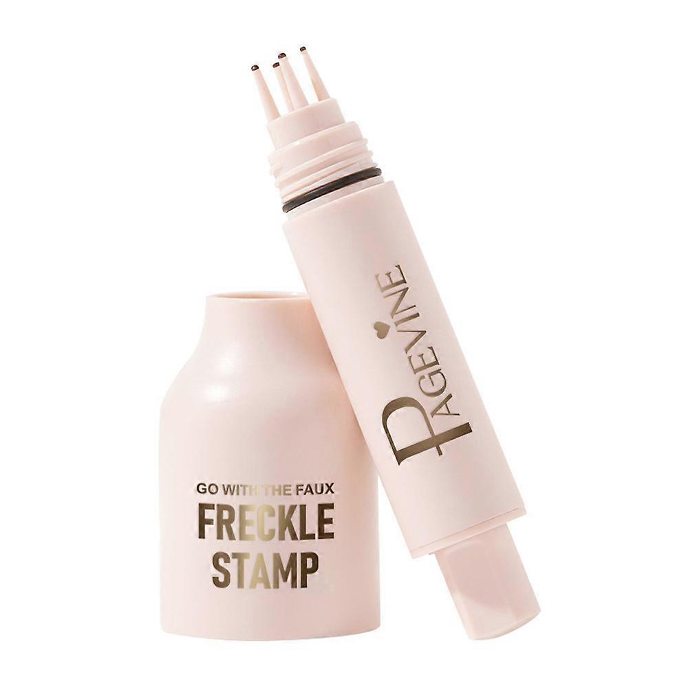 Stylo tampon 5 points Taches de rousseur imperméables à l’eau d’aspect naturel Taches de rousseur liquides Séchage rapide Sans effort Coussin d’air Pointe Dot Spot