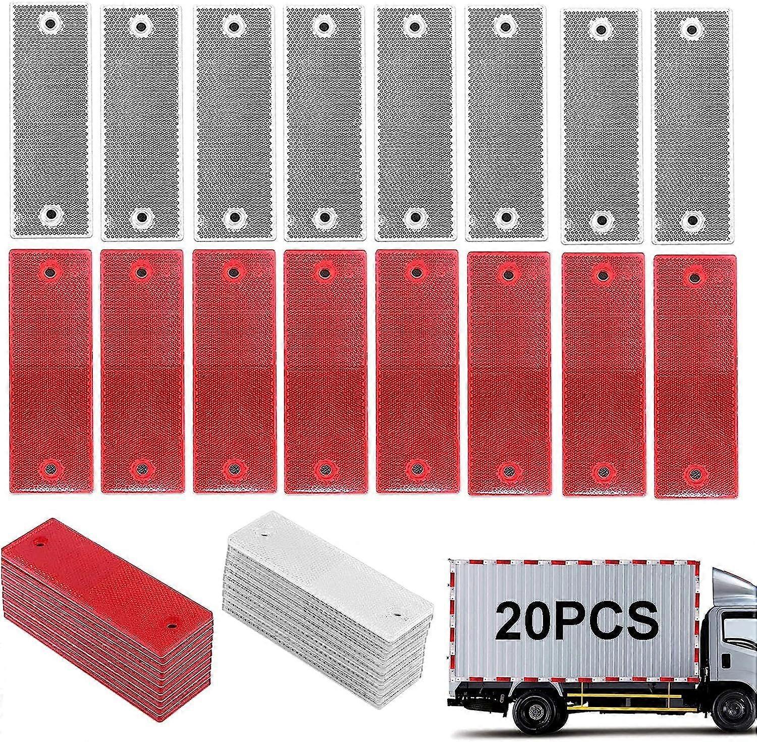 20pcs Rectangular Reflector
