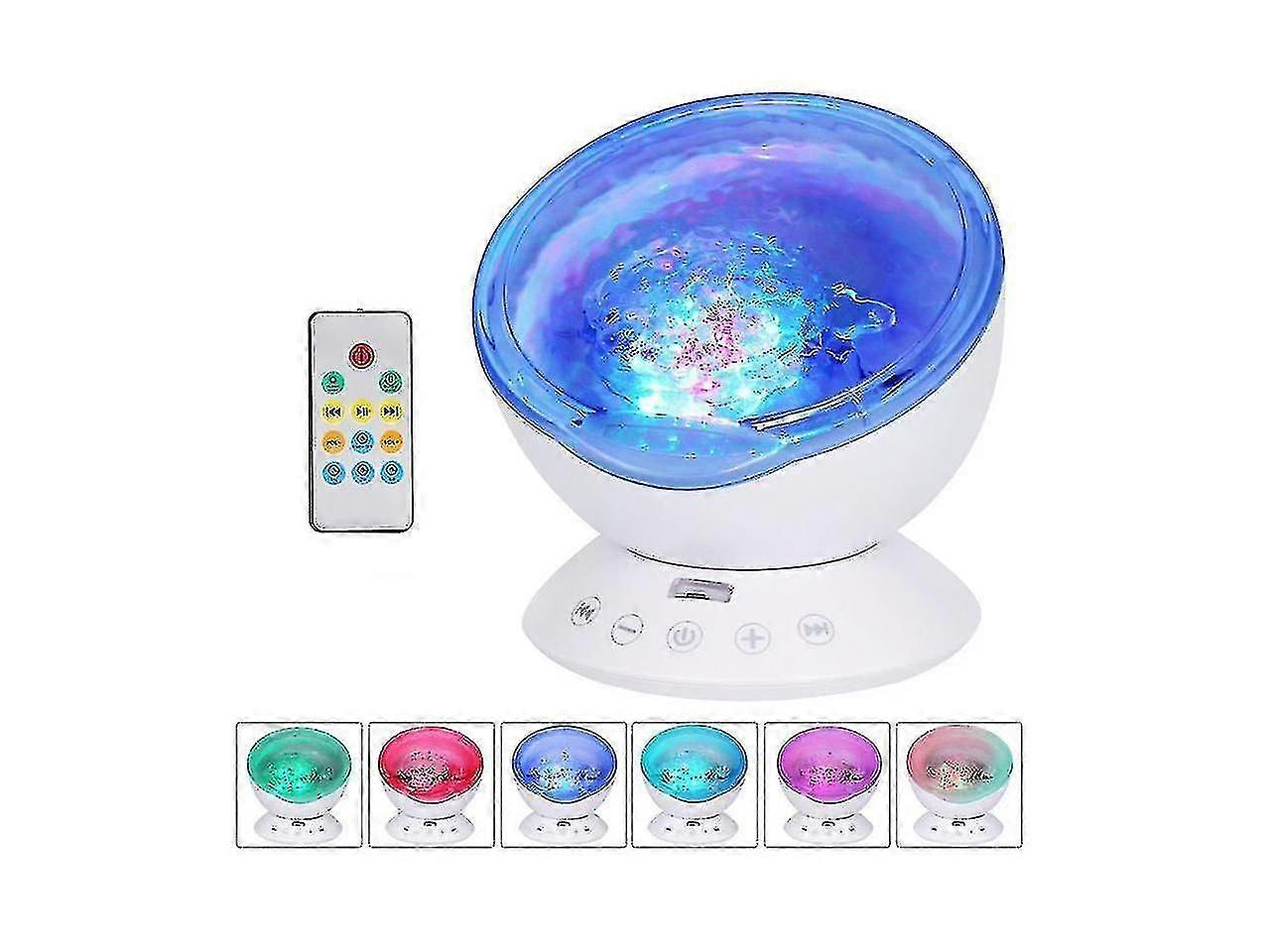 Led projisoi valolampun värin muuttuva valtameriaaltoprojektori