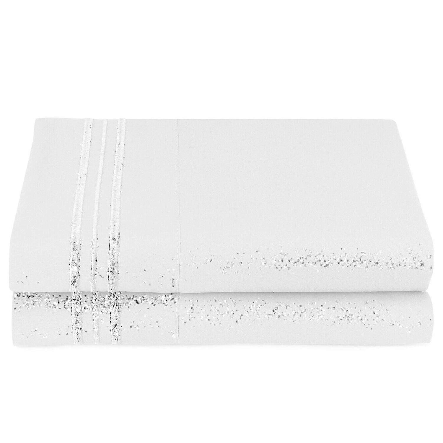 1800 Pillow Case Set Standard Or King Ultra Soft Pillowcase Set Of 2 Pillowcases