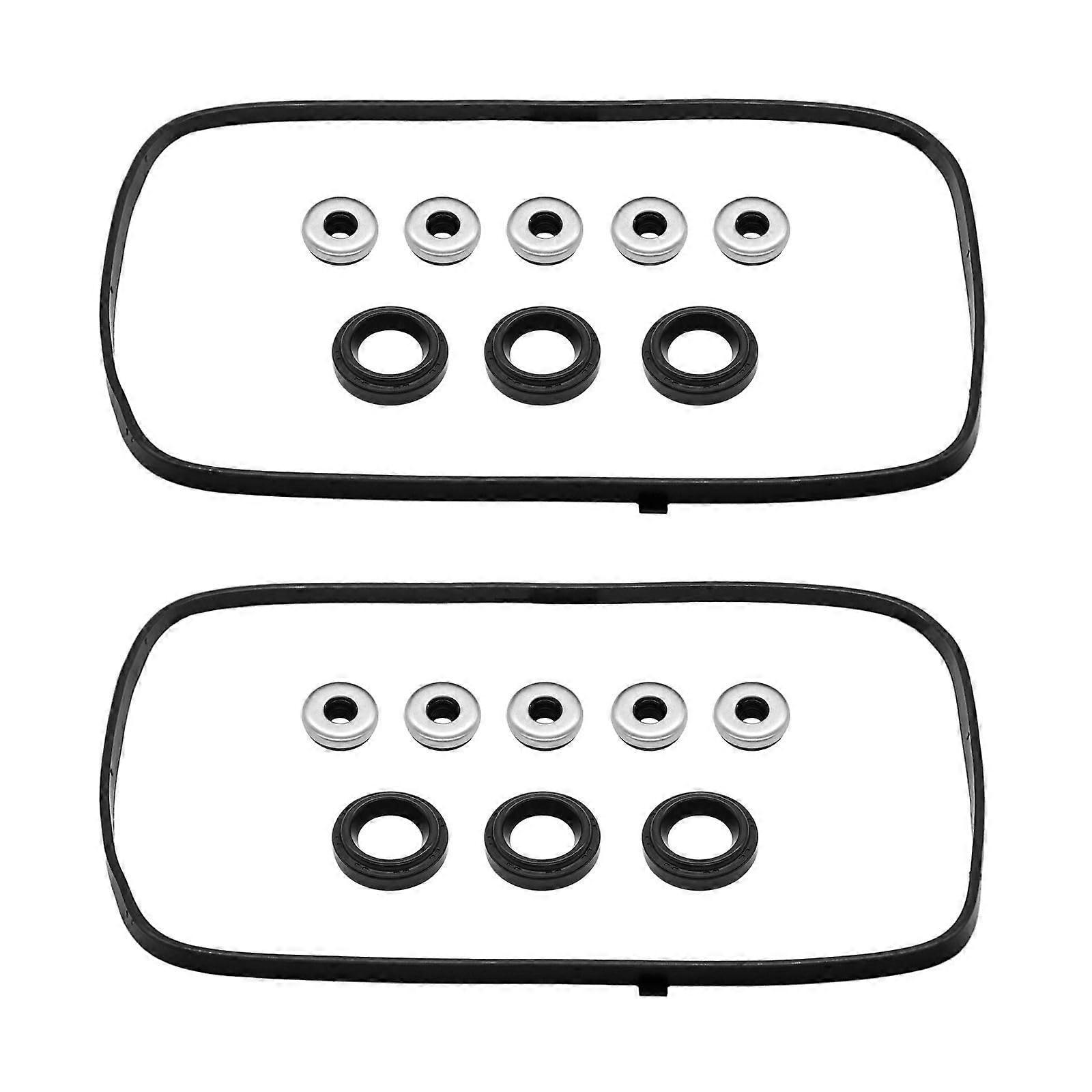 Engine Valve Cover Gasket Set J30A1/J32A2/J35A1 3.0L-3.5L V6 12030-P8A-A00 Compatible With Accord Odyssey Pilot MDX TL