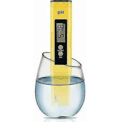 High Accuracy Digital pH Meter with 0.01 pH Range for Water Quality Testing Suitable for Drinking Water Pools and Aquariums