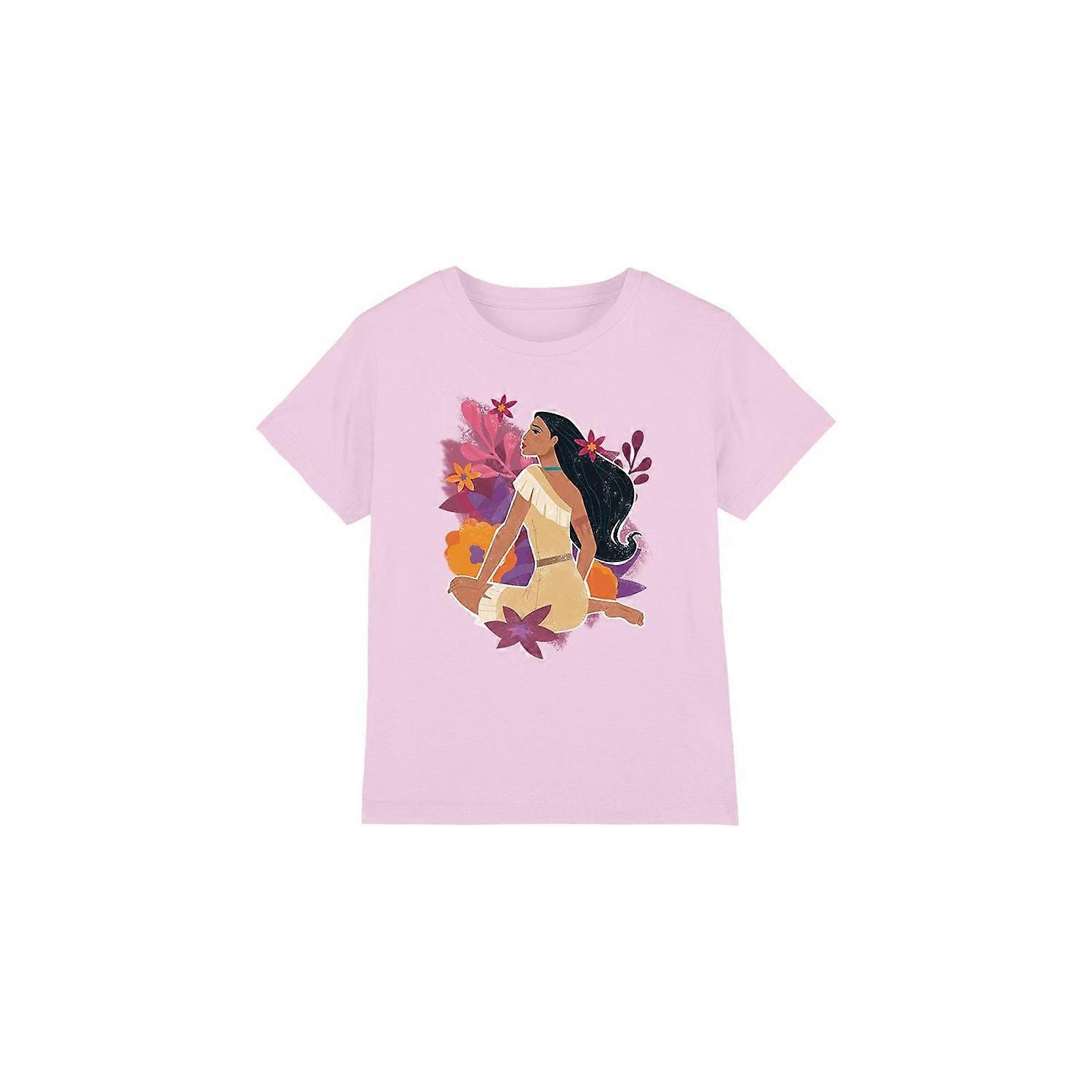Pocahontas Barn/Barn Blomster T-skjorte