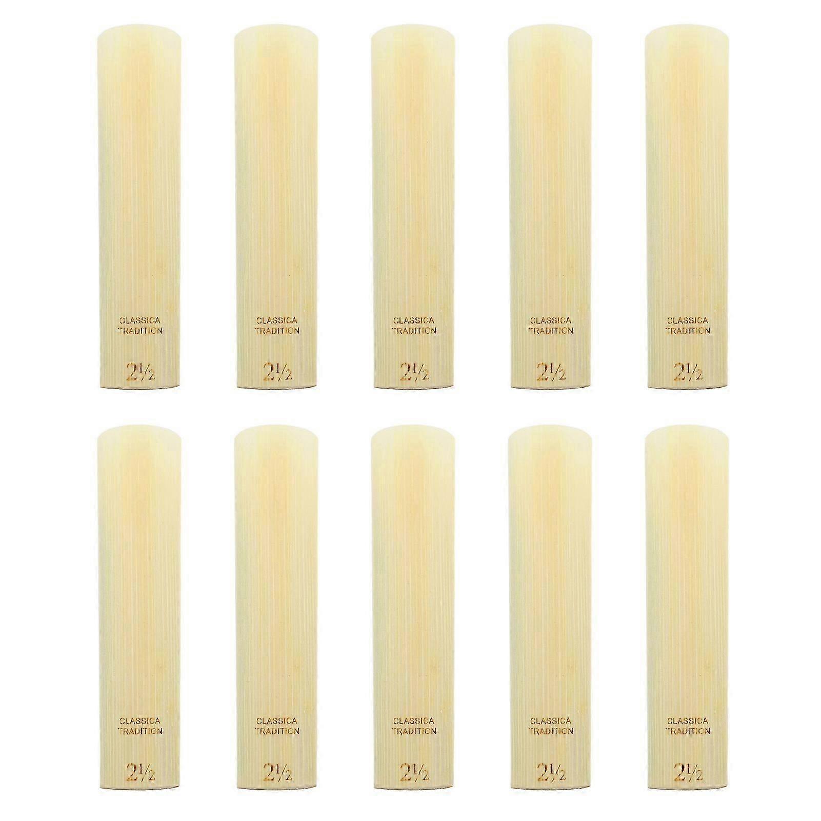 10pcs Alto Saxophone Reeds Professional Elasticity Alto Sax Traditional Reeds for Classical Jazz