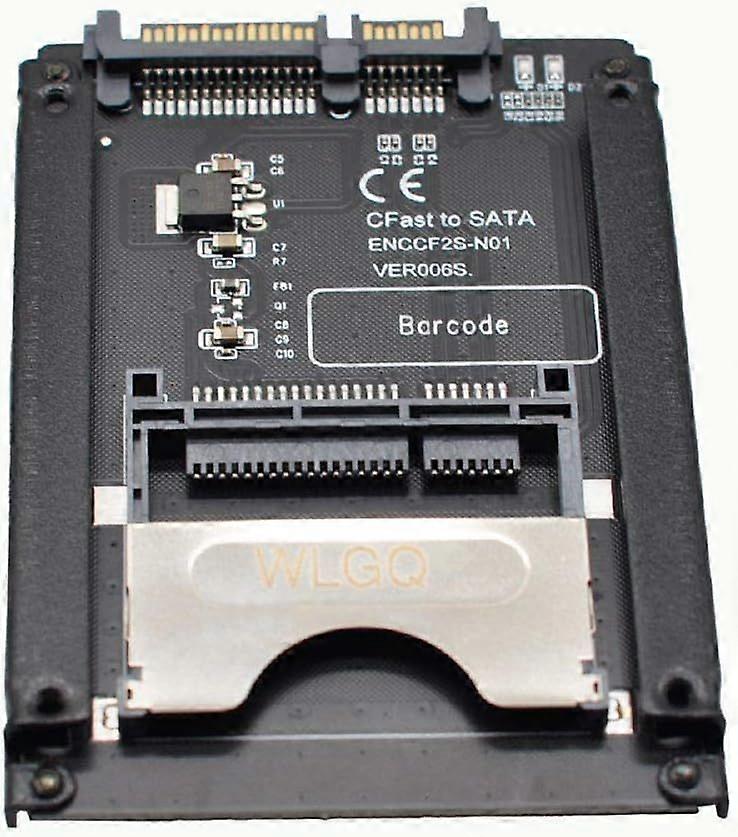 CFAST Card Reader to SATA Adapter Card for Industrial Motherboard 2.5 inch Hard Disk Case SSD HDD 540MB/S Reading Speed EOS-1D X Mark II,4 Pcs