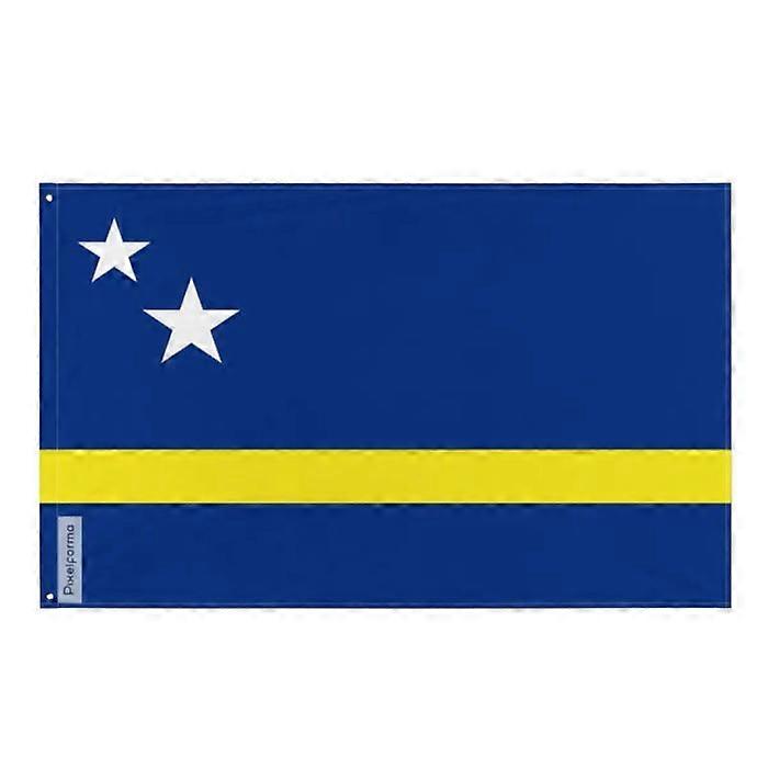 Flag of Curaçao – 160 x 240 cm – Polyester – Iron eyelets – Durable