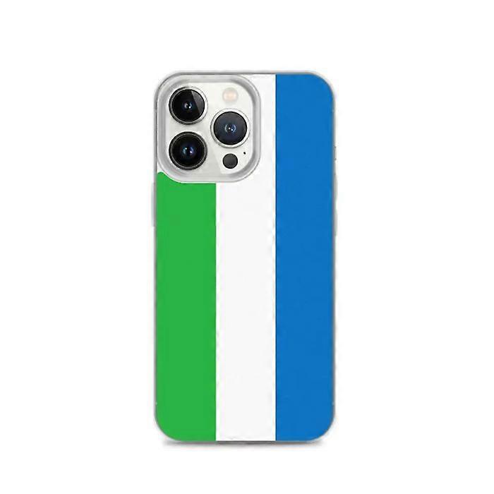 iPhone Case - iPhone 13 Pro - Sierra Leone Flag - Soft - Multicolor - Vertical