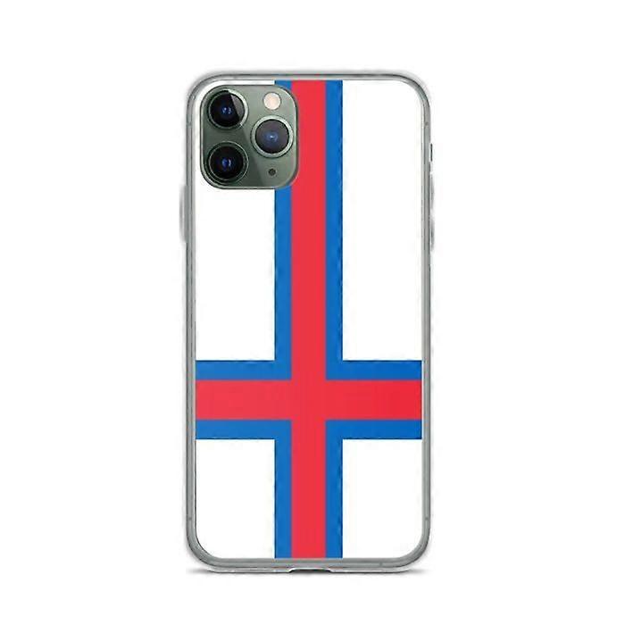 Phone Case - PIXELFORMA - Faroe Islands Flag - Compatible with iPhone 11 Pro - Flexible - Shockproof