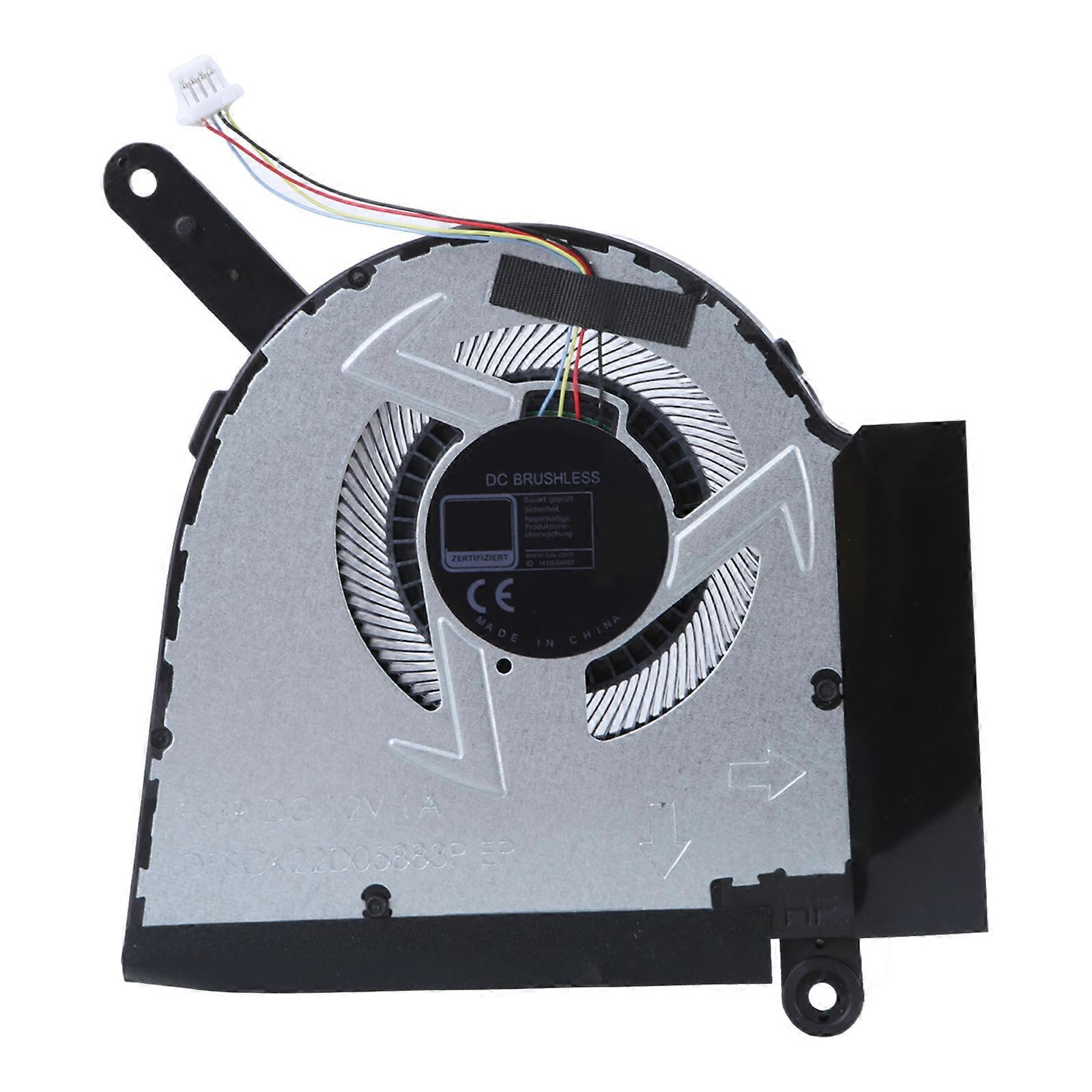 Replacement CPU Cooling Fan Notebook Coolers Metal Heat Dispersion Fan for FX607 FA607 2024 FX607JU FX607JV FA607PI