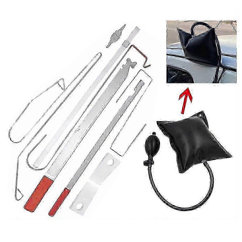 Car Door Lock Out Emergency Open Unlock Key Tools Kit + Black Air Pump Universal g20242949906