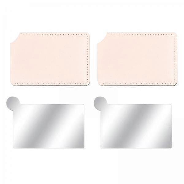2xMakeup Mirror Travel Mirror Portable Multiuse Small Compact Mirror Cosmetic