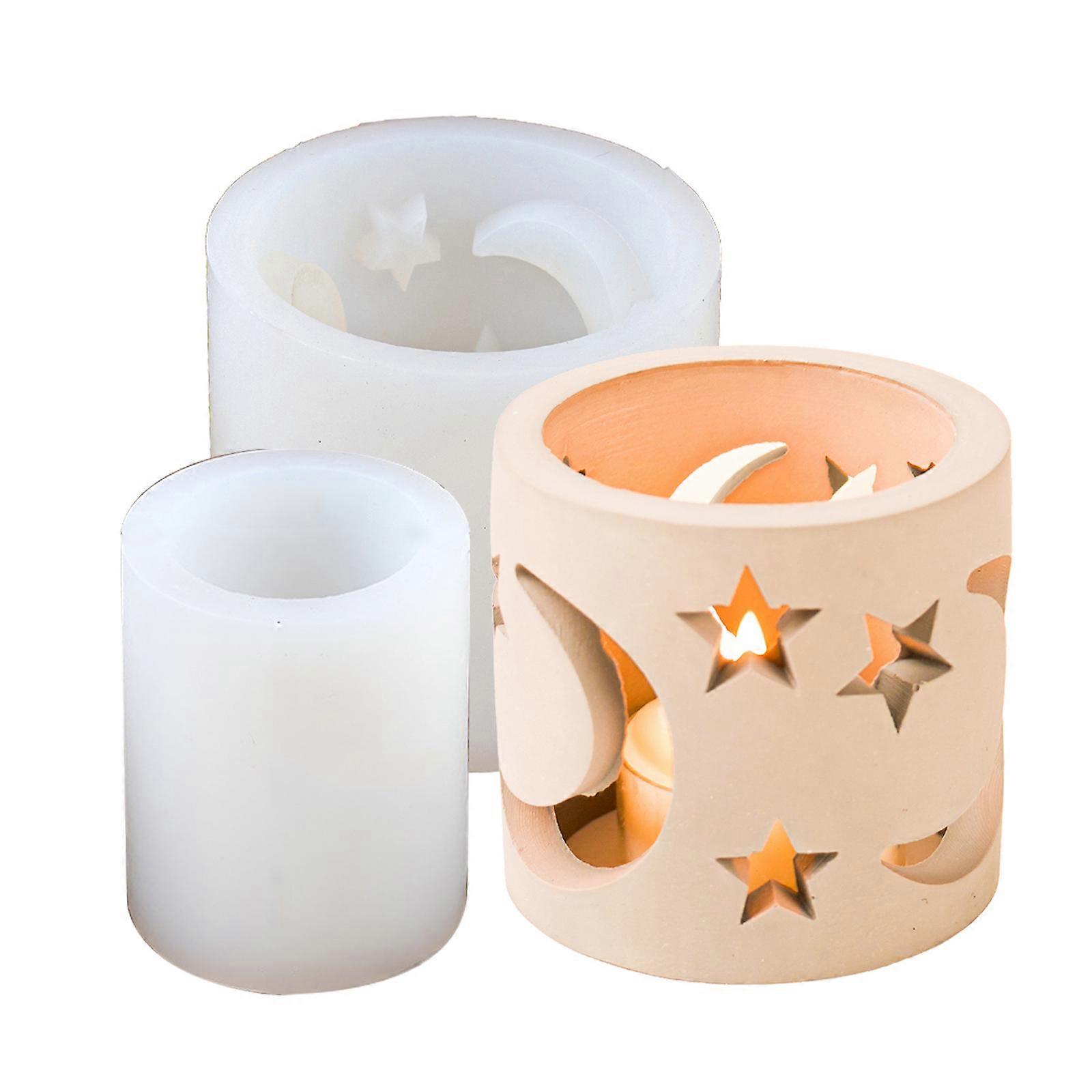 قوالب سيليكون متعددة الأغراض يغطي الشموع الزينة قوالب نسيج السيليكون لغطاء Tealight