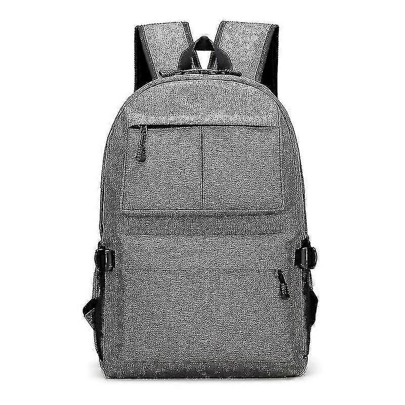 Backpacks Durable Large Backpack With Usb Port-purple Grey