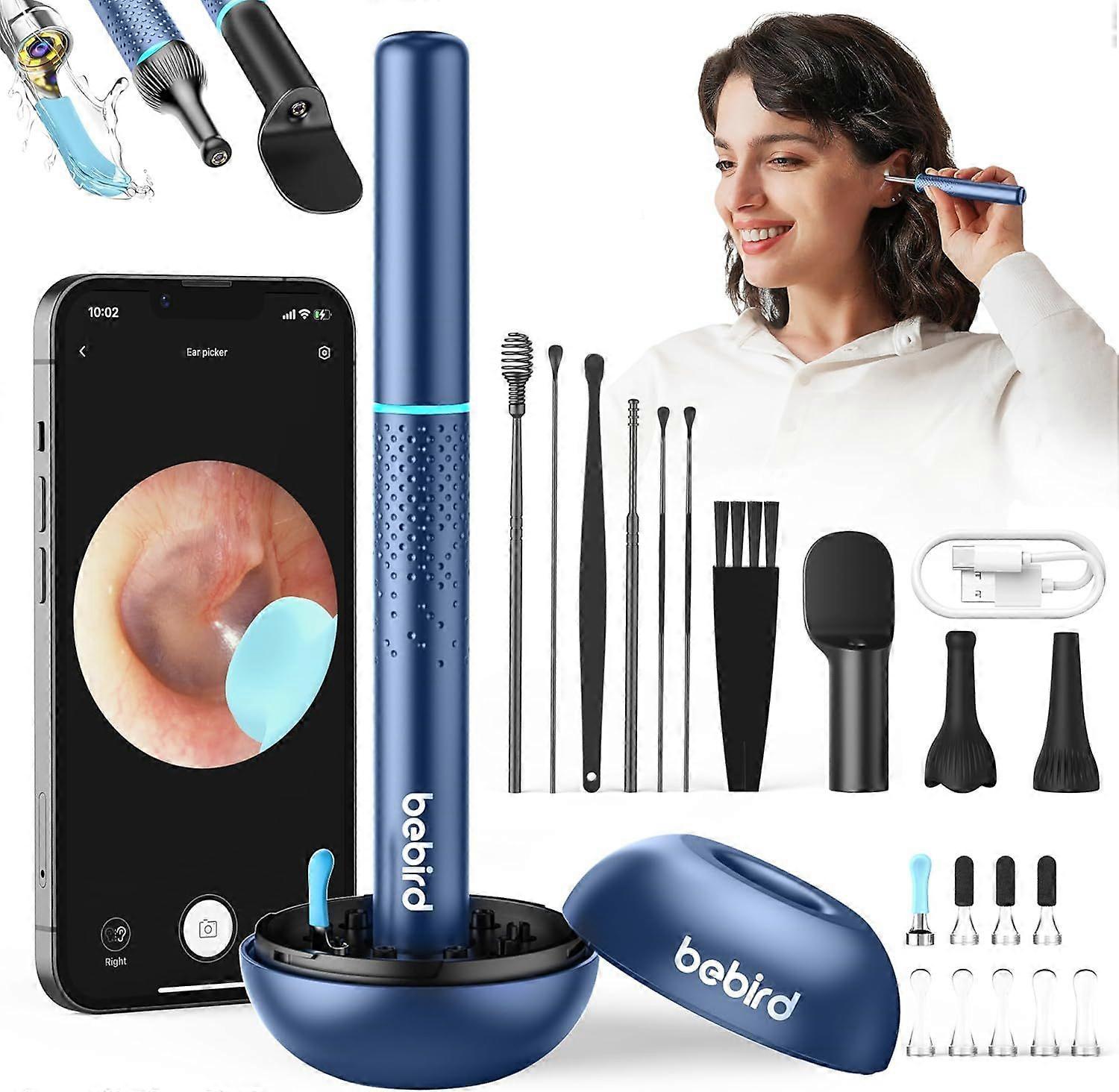 2025 Latest Model  M9 Ear Care Wax Removal Tool Camera Cleaning Kit- Wireless