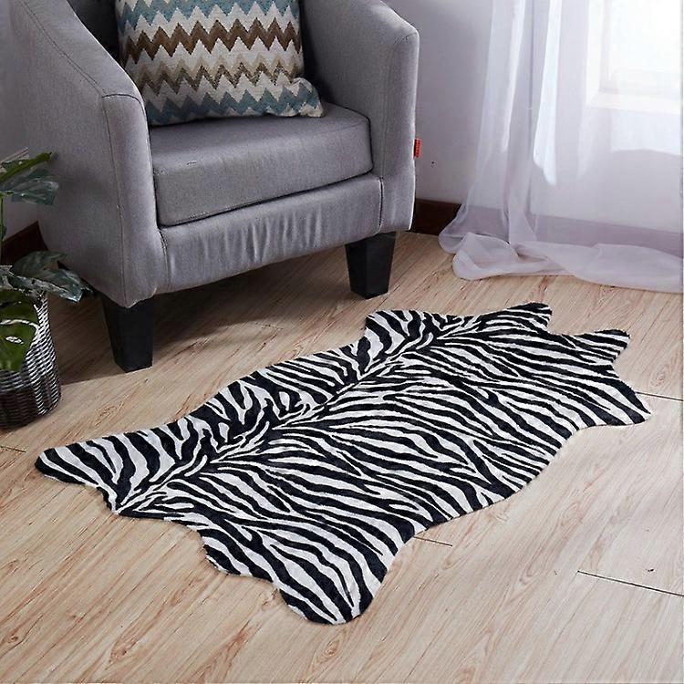 Floor Mats Floor Mat Bedroom Carpet Faux Fur Cow/Leopard/Zebra Rug Zebra Pattern