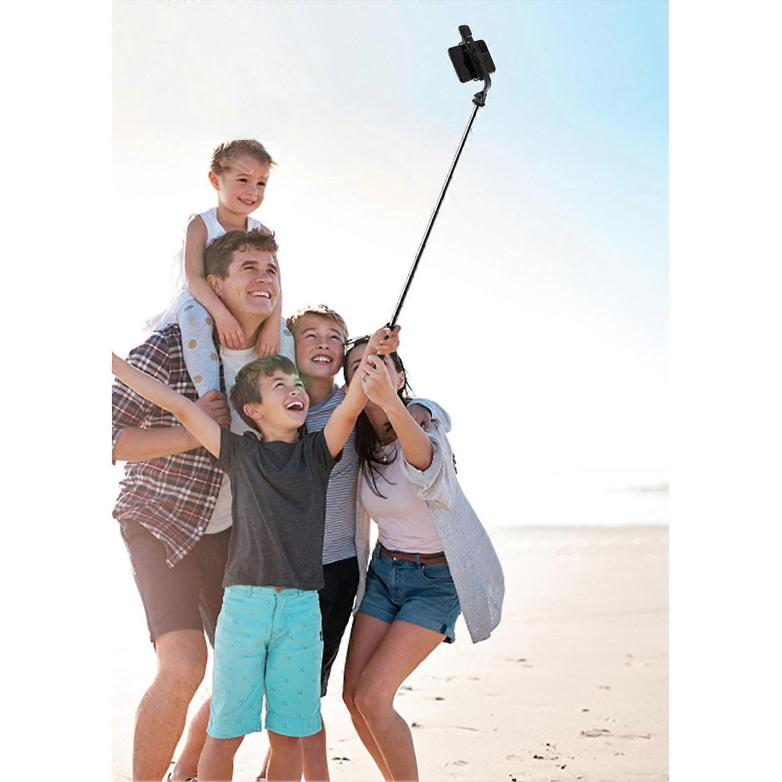 Bluetooth Selfie Stick Tripod 41 Inch Portable with Wireless Remote 360 Deg Rotation Smartphone Tripod Stand for 2.5 To 3.6in Phones 