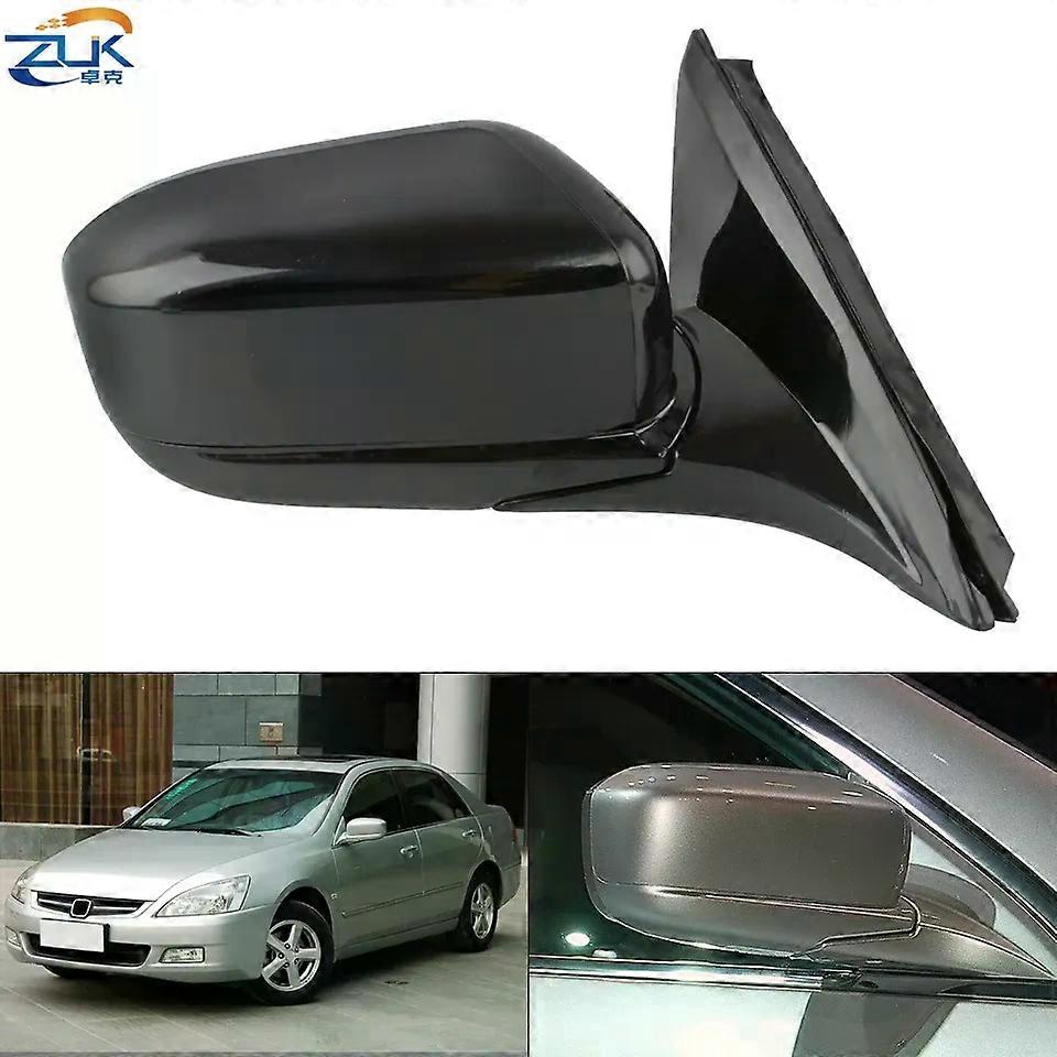 ZUK Left Right Outer Rearview Mirror Assy For HONDA ACCORD 2003 2004 2005 2006 2007 Asian CM4 CM5 CM6 3-PINS / 5-PINS Heated