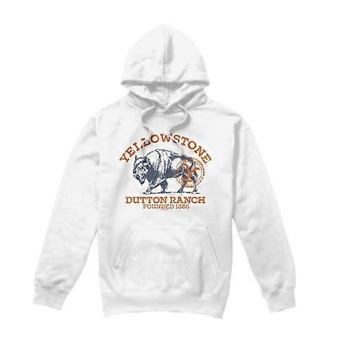 Yellowstone Mens Dutton Ranch Buffalo Hoodie