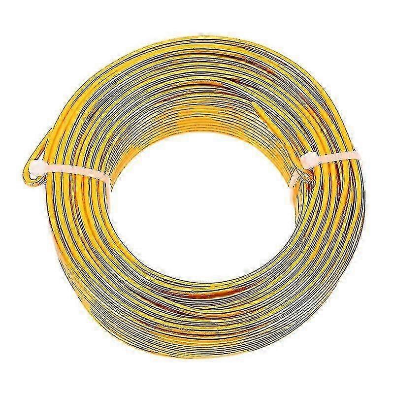 2500X0.3x0.3cm Golden Thread & Floss 1 Roll Aluminum Wire Jewelry Craft Making Beading Wire Crafting