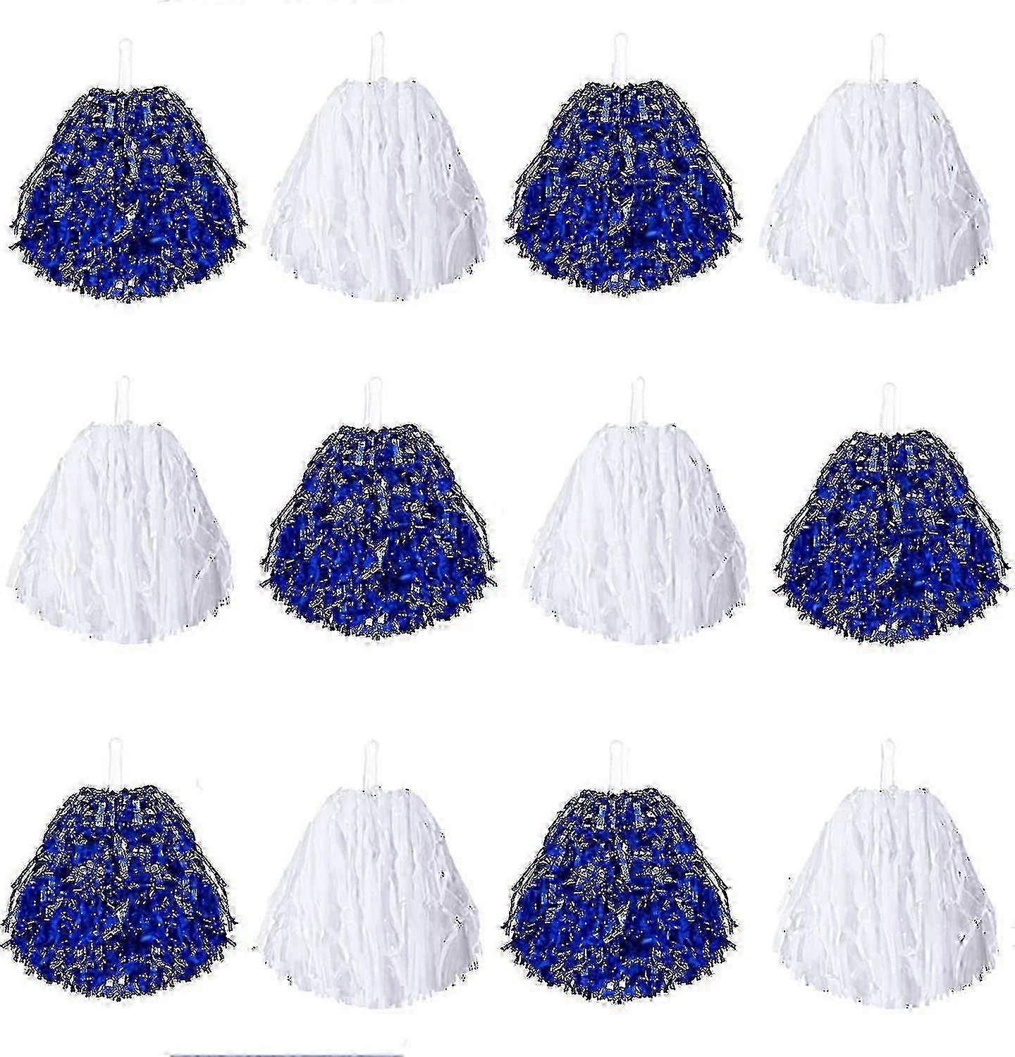 Pom Poms Cheerleading Metal Foil Pom Poms Pom avec poignées en plastique Cheer Pom Poms A