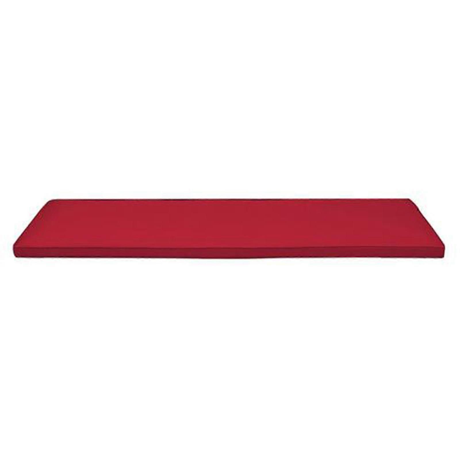 Bench Swing Cushion With Fixation String Rectangular Waterproof Thick Non-slip Patio