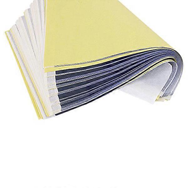 50pcs Heat Transfer Stencil Paper for Thermal Copying Machines, Reusable & Easy to Use for Beginners, Specially Coated for Fabric and Clothing