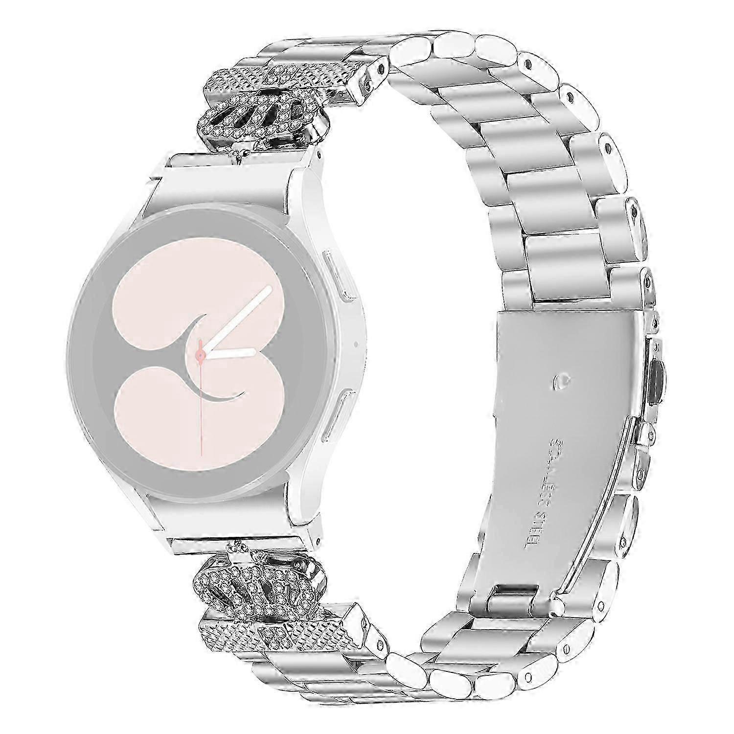 Metal Strap with Quick Release Connector for Samsung Galaxy Watch 5 Pro 5 5 Active 4 4 Classic 4 Act
