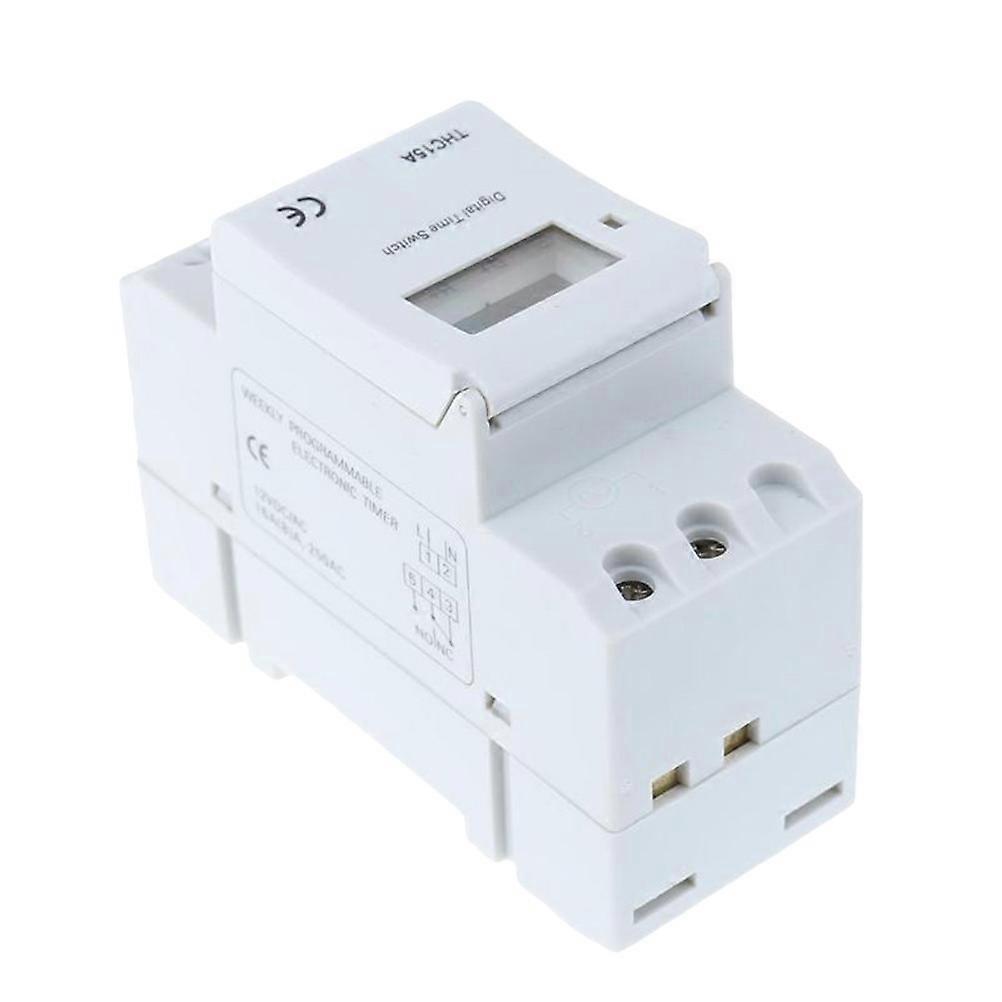Plug Timers for Electrical Outlets Programmable Timer Switch Machine Industrial Applications 8.7x3.7x6.7cm Power Management 1Pack