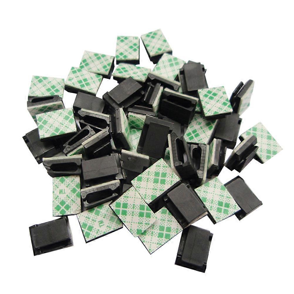 Clips for Securing Black Cable Cord Clips for General Users 150Pack
