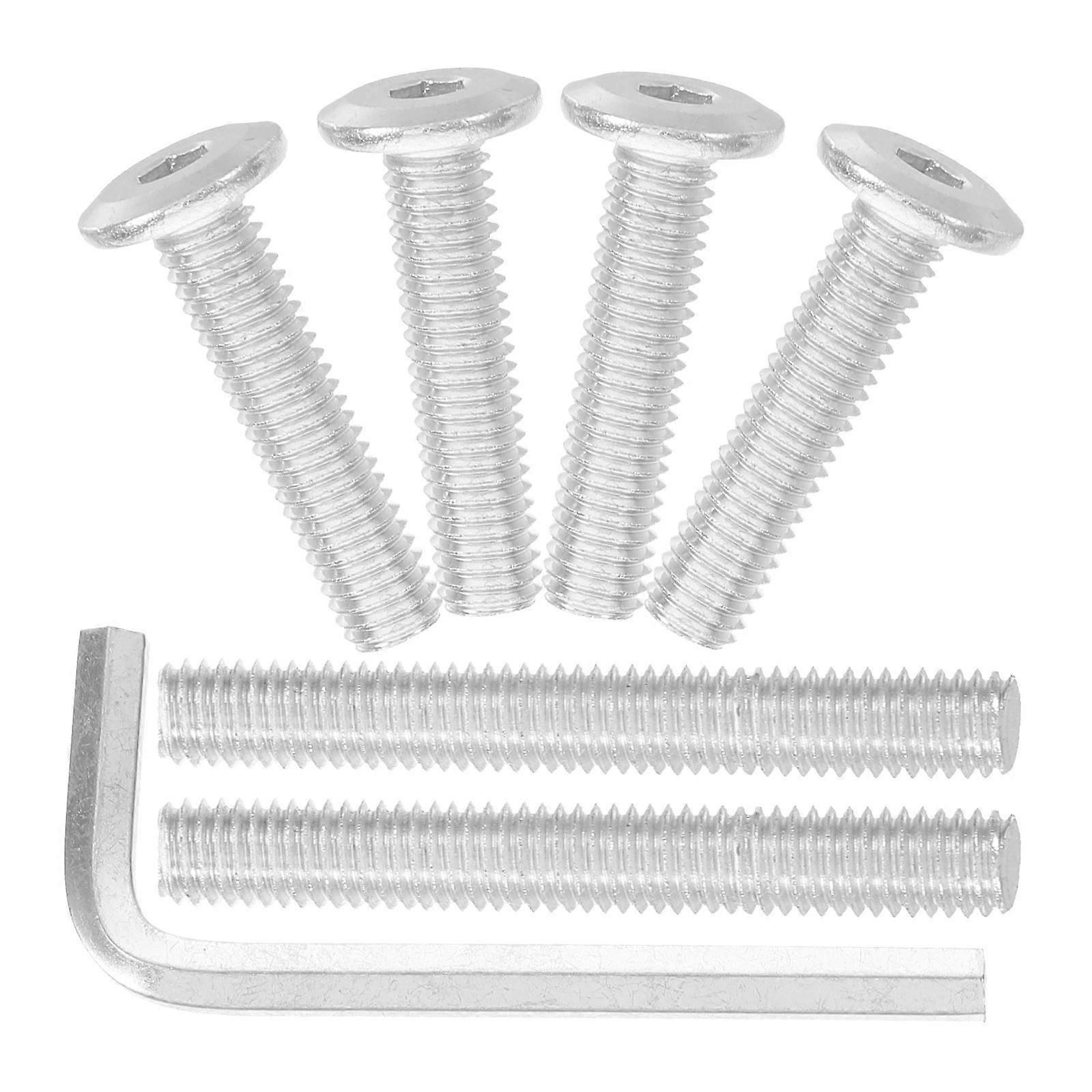 Diy Projects Cat Climbing Frame Accessories Socket Silver 6.50X0.60X0.60CM Secure Connection 1Set
